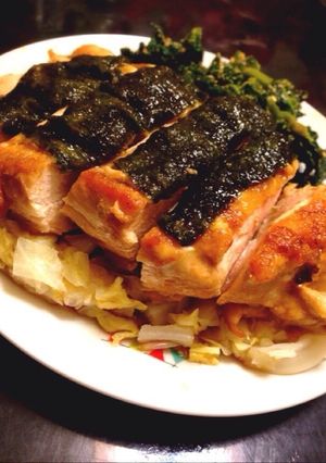簡単！鶏胸肉の磯部焼き-レシピのメイン写真