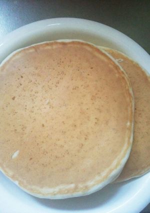 卵なし！ヨーグルトでふわふわホットケーキ-レシピのメイン写真