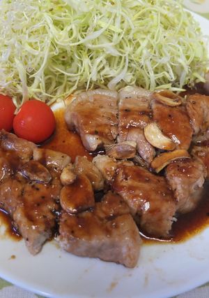 豚テキを柑橘系の爽やかさとともに-レシピのメイン写真