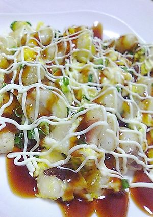 簡単★美味❤イカのとんぺい焼き?風♪-レシピのメイン写真
