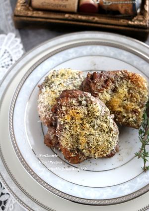 ワインマリネチキンの香草パン粉焼き-レシピのメイン写真