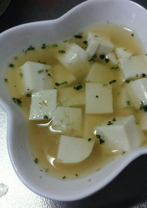 豆腐の味噌汁(離乳食 中期~)-レシピのメイン写真
