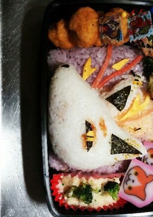 妖怪ウォッチ九狐キャラ弁-レシピのメイン写真