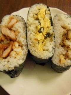 おにぎらず3種-レシピのメイン写真