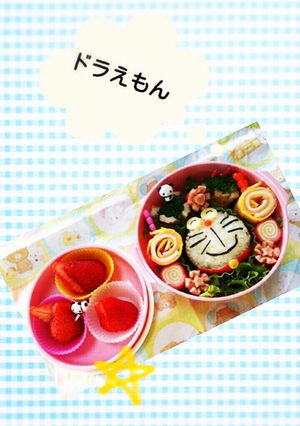 簡単キャラ弁 みんな大好きドラえもん-レシピのメイン写真