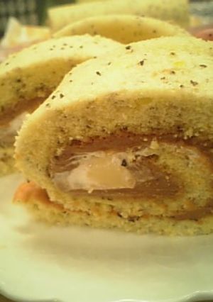 ﾐﾙｸﾃｨｰとﾗﾌﾗﾝｽのロールケーキ-レシピのメイン写真