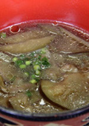 ナスのみそ汁-レシピのメイン写真