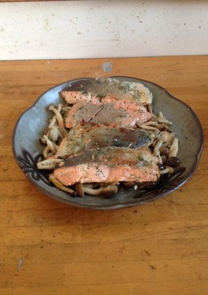 鮭とシメジのソテー-レシピのメイン写真