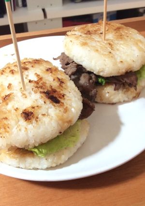 簡単ライスバーガー！！-レシピのメイン写真