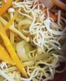 そうめんこんにゃくのお吸い物