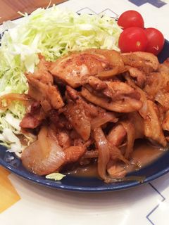 鶏モモ肉の生姜焼き!-レシピのメイン写真