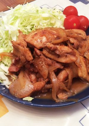 鶏モモ肉の生姜焼き！-レシピのメイン写真