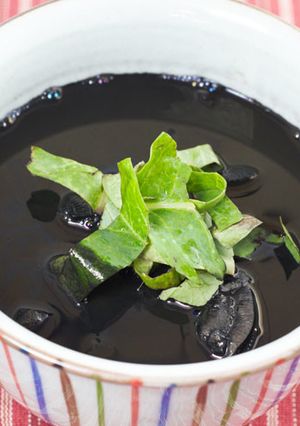 沖縄料理イカすみ汁-レシピのメイン写真