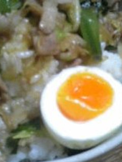 うまーい!残り野菜の豚丼-レシピのメイン写真