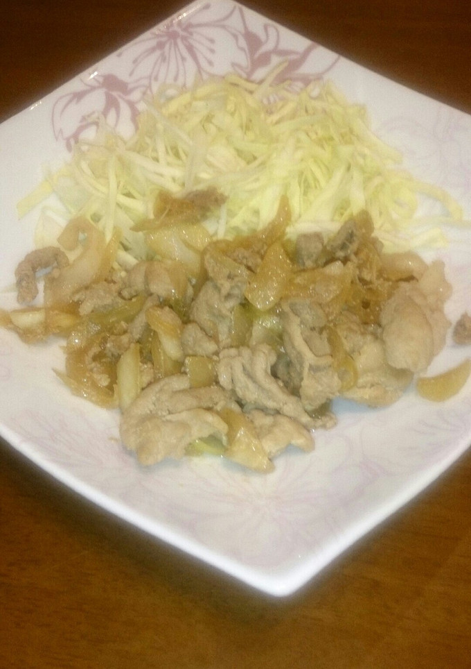 簡単うちの生姜焼き-レシピのメイン写真