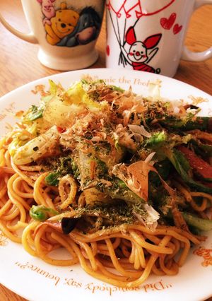 ☆春休みのお昼☆春キャベツ簡単焼きそば♪-レシピのメイン写真
