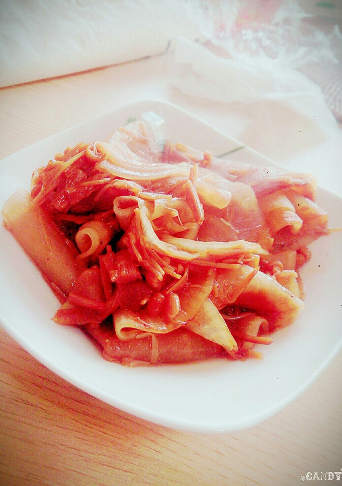 大根となめ茸の炒め物-レシピのメイン写真
