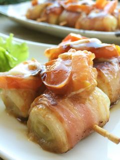 ほど塩✿葱ベーコン巻チーズ焼き-レシピのメイン写真