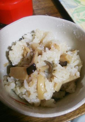 ＊きのこの炊き込み風ごはん＊-レシピのメイン写真