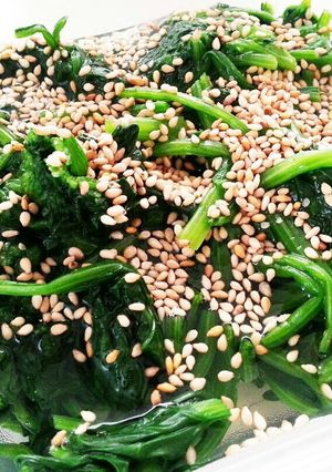 一品追加の和食 優しい味のおひたし-レシピのメイン写真