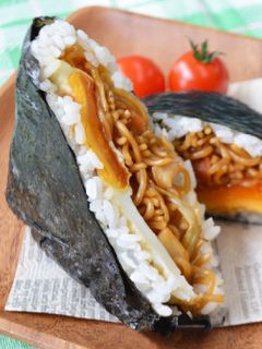 焼きそばおにぎらず-レシピのメイン写真