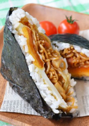 焼きそばおにぎらず-レシピのメイン写真