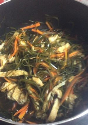 昆布と人参の煮物-レシピのメイン写真