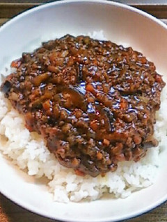 茄子入りキーマカレー-レシピのメイン写真