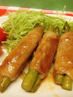 アスパラの豚肉巻き♪-レシピのメイン写真