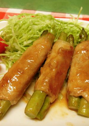 アスパラの豚肉巻き♪-レシピのメイン写真