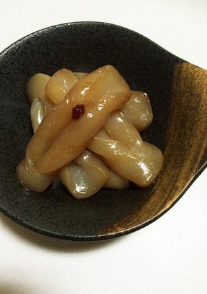 ピリ辛こんにゃく甘辛煮-レシピのメイン写真