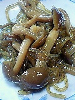 しめじとコンニャクの佃煮-レシピのメイン写真