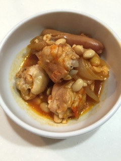 鶏肉と大豆のトマト煮-レシピのメイン写真