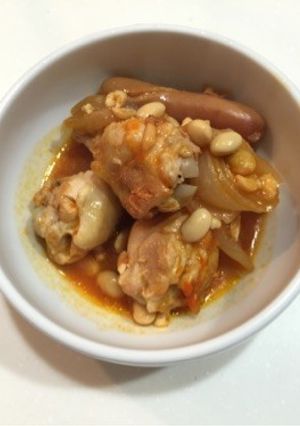 鶏肉と大豆のトマト煮-レシピのメイン写真