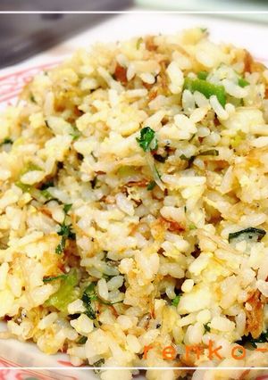 簡単♡美味しい♡ジャコと大葉の炒飯-レシピのメイン写真