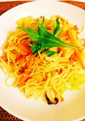 ちょっぴりスパイシー！大人の塩焼きそば-レシピのメイン写真