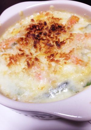 海老とほうれん草のグラタン-レシピのメイン写真
