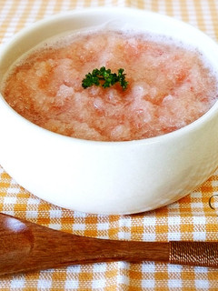 無塩料理☆大根とトマトの冷製スープ-レシピのメイン写真