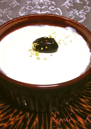 濃厚☆黒豆チーズケーキ-レシピのメイン写真