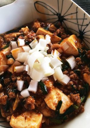 四川風ニラの麻婆豆腐-レシピのメイン写真