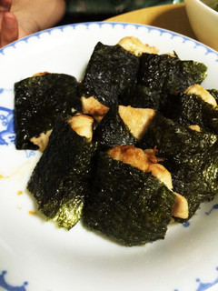 ちょー簡単☆鳥ムネ肉の磯辺焼き-レシピのメイン写真