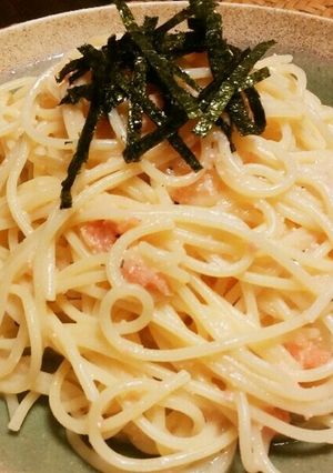 火を使わない!簡単たらこクリームパスタ☆-レシピのメイン写真