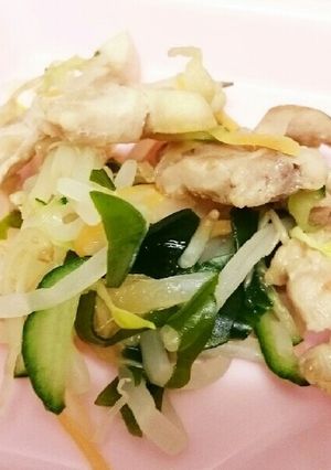 離乳食完了期＊鶏ともやしのナムル-レシピのメイン写真