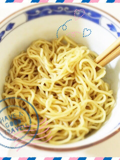 適当!焼きそば麺アレンジ!油そば〜♪-レシピのメイン写真