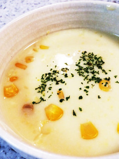 超簡単♪豆乳で手作りコーンスープ☆-レシピのメイン写真