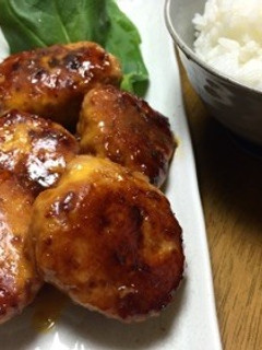 男の手作り!鶏つくねで一杯-レシピのメイン写真