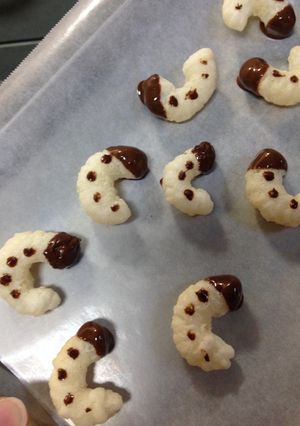 本物そっくり！幼虫お菓子-レシピのメイン写真