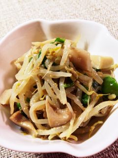 もやしとピーマンの炒めもの 節約おかず-レシピのメイン写真