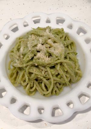 簡単クリーミー アボガド バジル パスタ-レシピのメイン写真