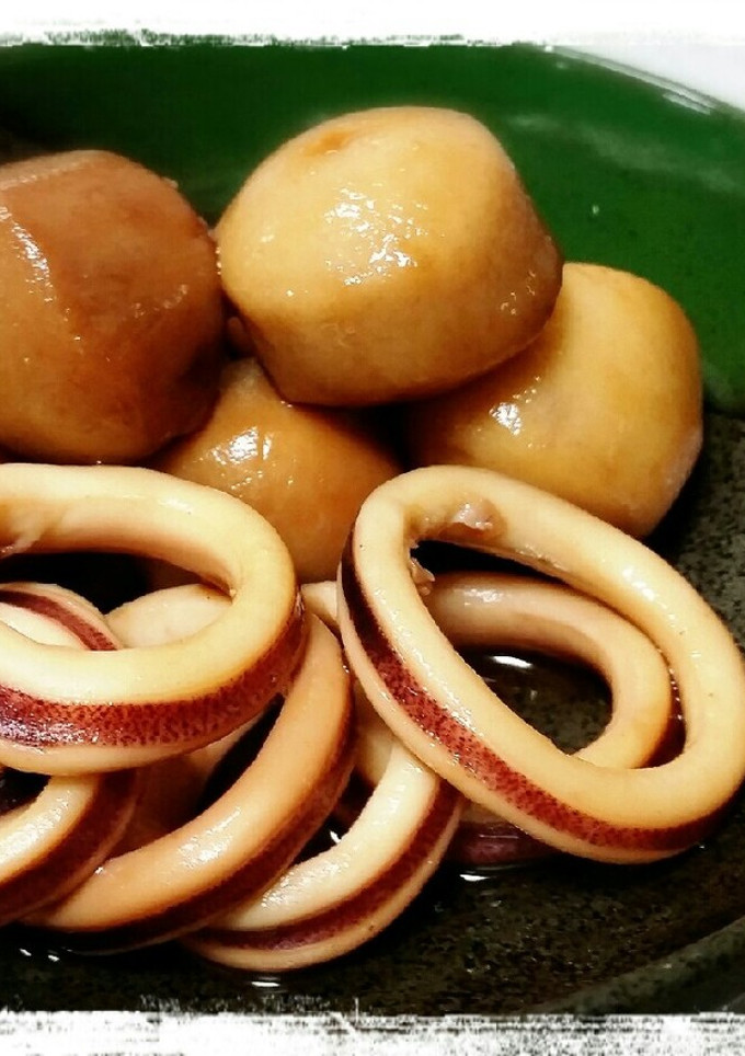 里芋といかの煮物-レシピのメイン写真